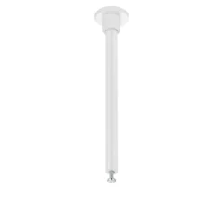 Varilla de montaje para carril DUOline, blanca, 12,5 cm