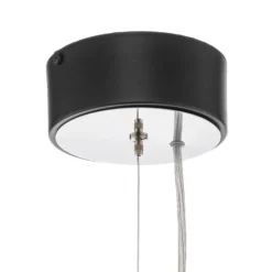 Vento lámpara colgante, negro, Ø 50 cm, metal, E27
