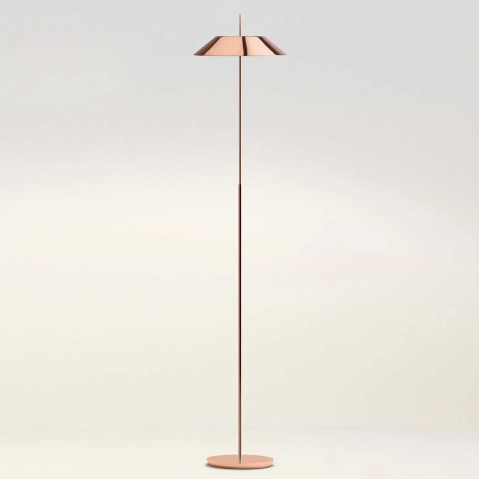 Vibia Mayfair - Lámpara de pie LED, cobre brillante