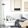Vibia Mayfair - Lámpara de pie LED, gris grafito