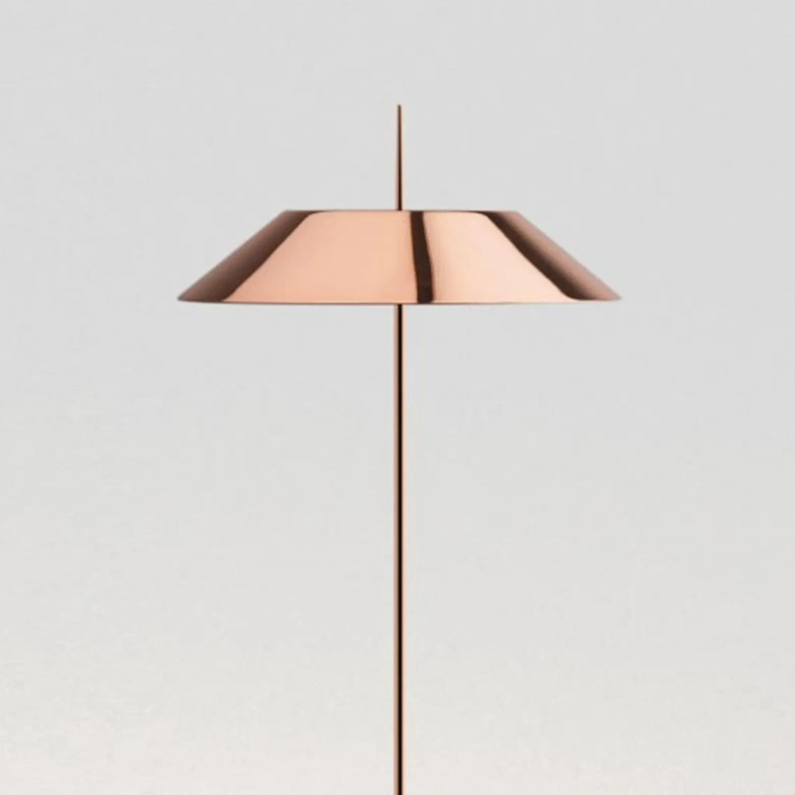 Vibia Mayfair - Lámpara de pie LED, cobre brillante