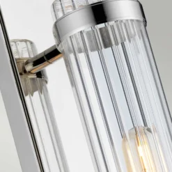 Wellington1 aplique para baño, cromo, 1 luz, altura 40 cm