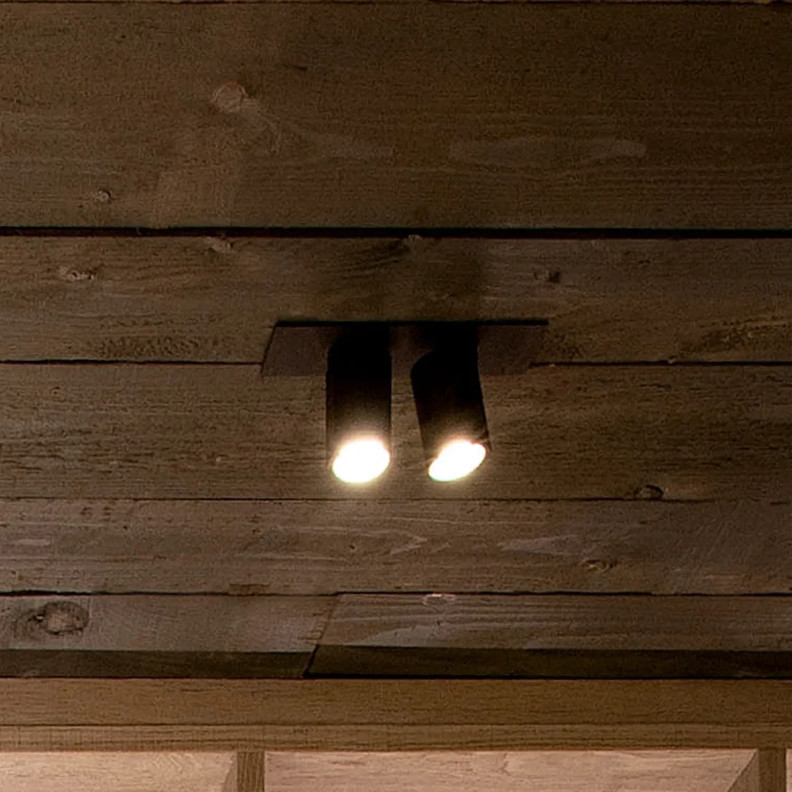 WEVER & DUCRÉ Foco empotrable LED Ceno 1.0 negro 927 Resorte de lámina