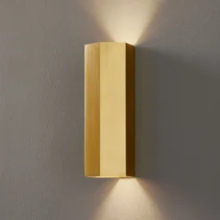 WEVER & DUCRÉ Hexo mini 2.0 aplique de pared 20cm oro