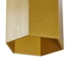 WEVER & DUCRÉ Hexo mini 1.0 Aplique de pared 11.5cm dorado