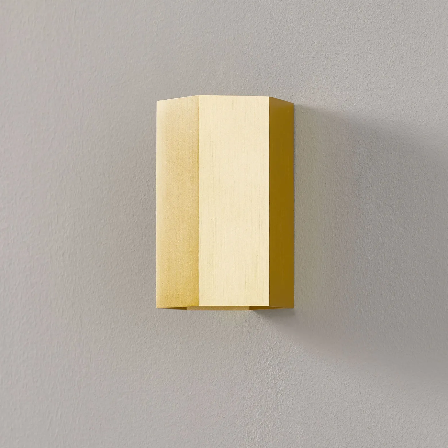 WEVER & DUCRÉ Hexo mini 1.0 Aplique de pared 11.5cm dorado