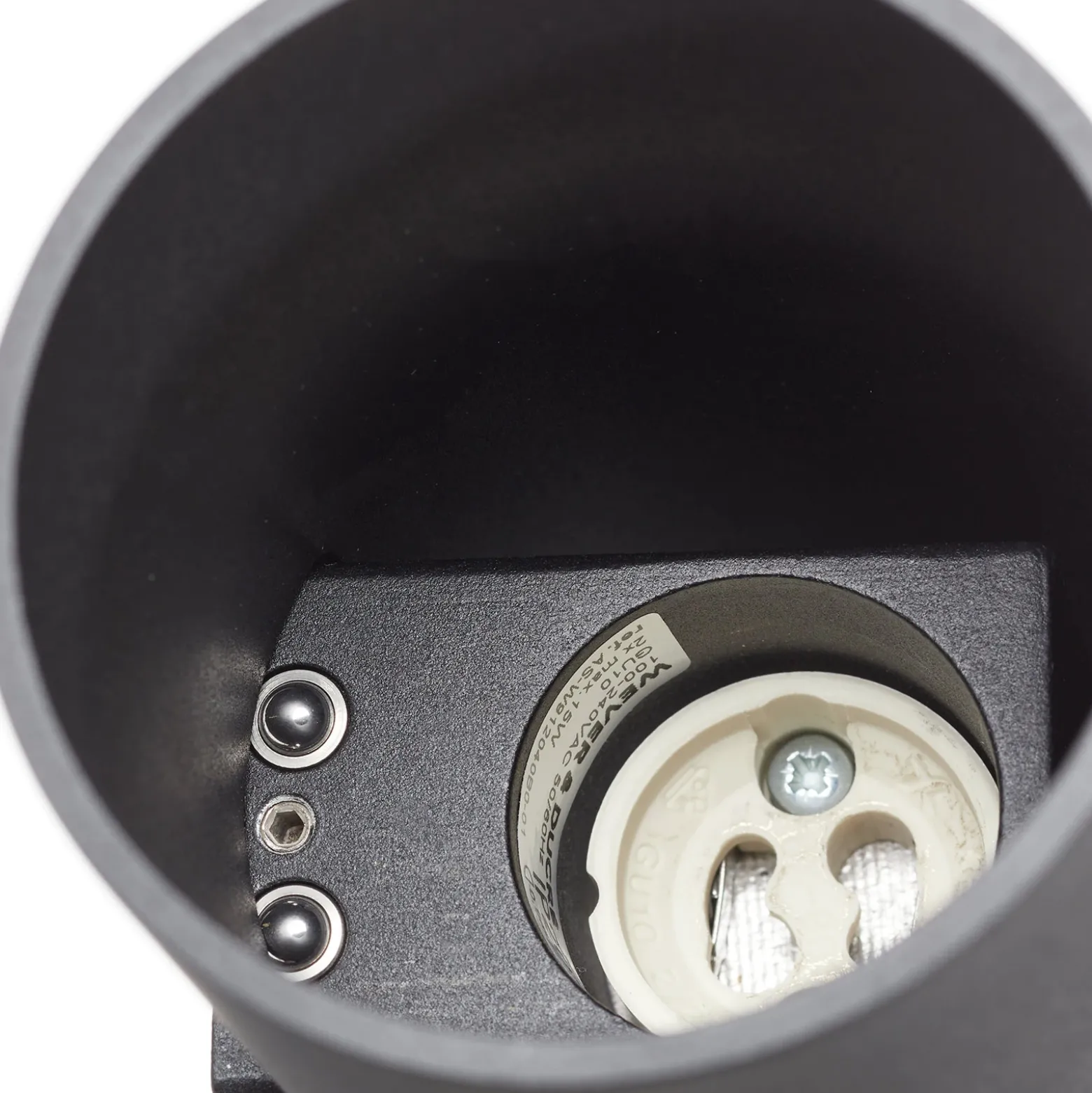 WEVER & DUCRÉ Ray mini 2.0, aplique de pared negro