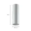 WEVER & DUCRÉ Ray mini 2.0 aplique de pared blanco