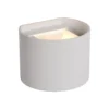 Xio aplique de pared LED, anchura 13 cm, blanco