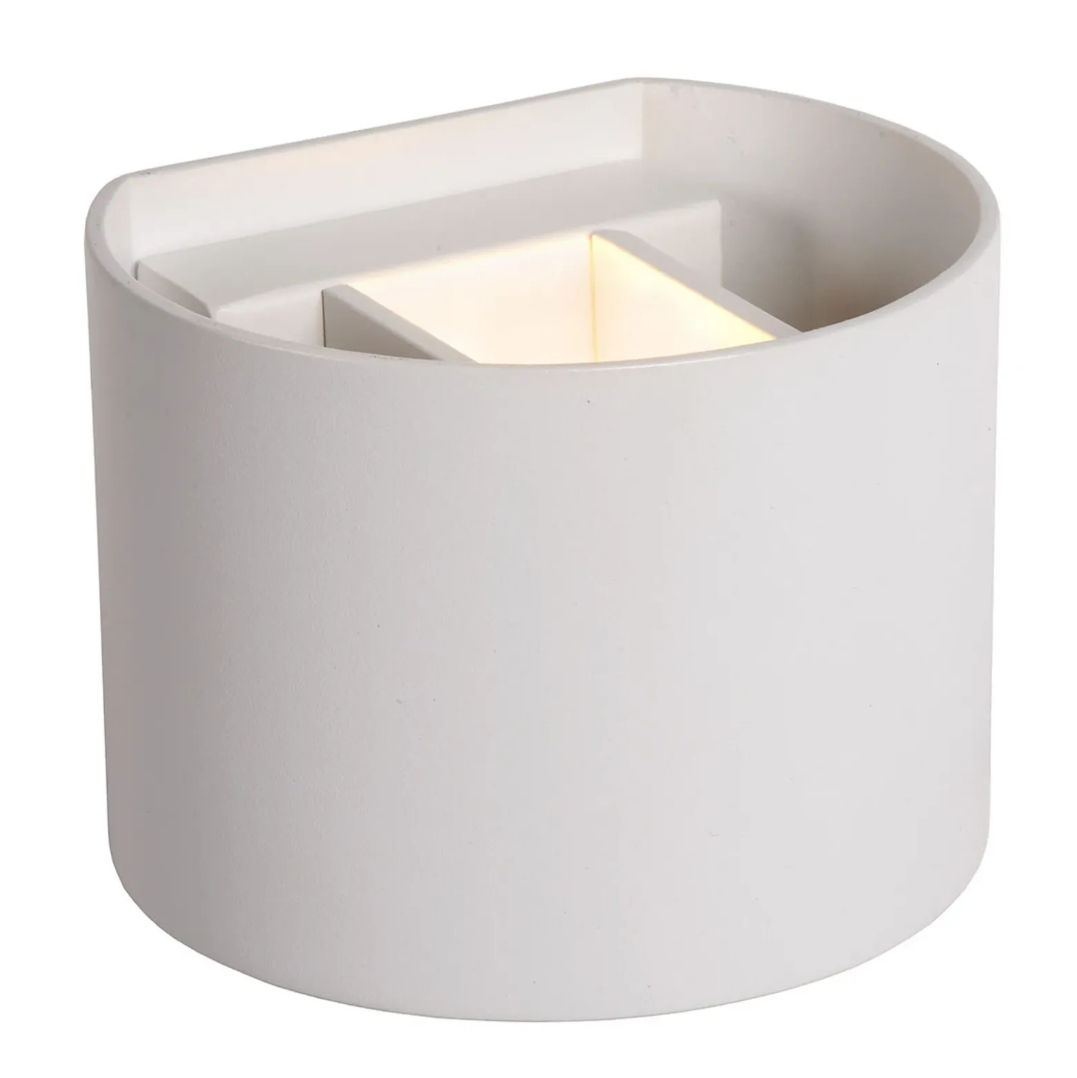 Xio aplique de pared LED, anchura 13 cm, blanco