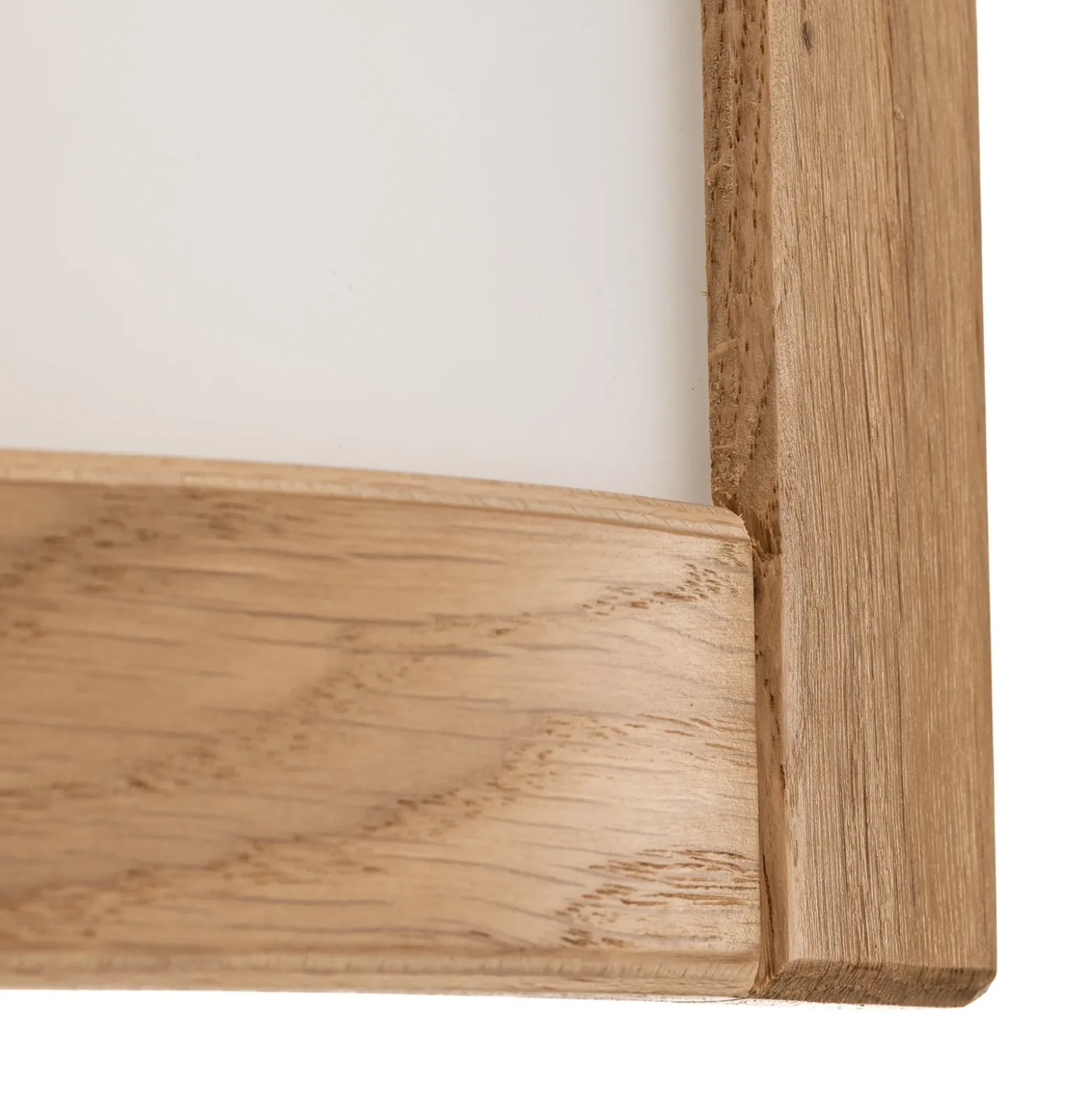 Zanna aplique de pared de madera, altura 22 cm, roble claro