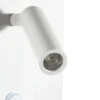 Zanzibar Aplique de pared LED con brazo de lectura, blanco
