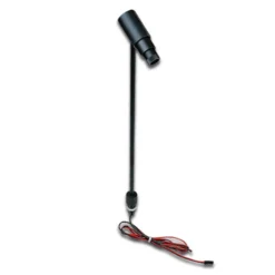 Zoom Foco LED, negro, 3.000 K, 1 W 350 mA